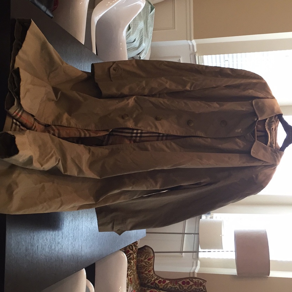 Burberry vintage trench coat XL full length